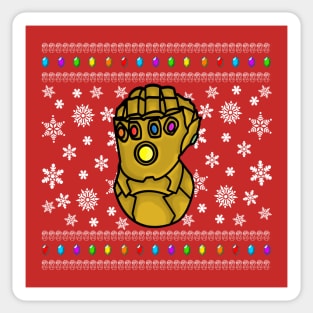 Infinity Christmas Sticker